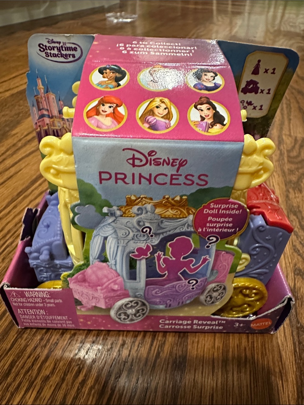 NWT Disney Princess Carriage Reveal Mattel surprise toy Snow White